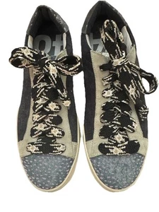 Zapatillas bajas Jack Denim P448 azul gris talla 8 Eur (38) unisex. Usado - Imagen 1 de 9