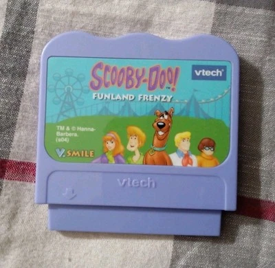 VTech V Smile Scooby-Doo Funland Frenzy Game Cartridge Only TESTED  - Image 1 of 2