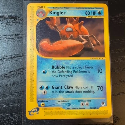 Kingler 050/165 Expedition Base Set Regular - Image 1 of 4
