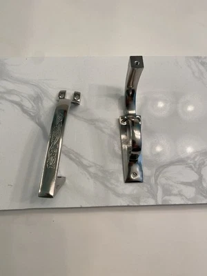 Pietta 1851 Engraved, Nickel Plated, Backstrap/Trigger Guard - Image 1 of 4