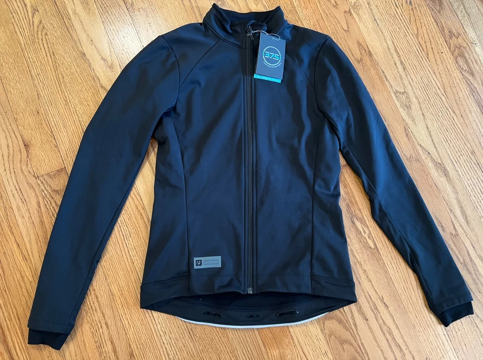 Chaqueta de ciclismo Bontrager Velocis Softshell para mujer talla pequeña negra nueva con etiquetas $140 Foto 1 de 4