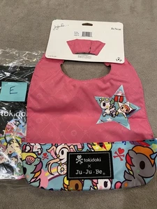 Jujube Tokidoki Unikiki 2.0 Be Neat Bib Brand New In Plastic Smoke Free “E” - Picture 1 of 4