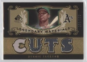 2007 SP Legendary Cuts Legendary Materials /199 Reggie Jackson #LM-RJ2 HOF