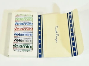 Rare Vintage Velamints Sealed candy case limited edition President Ronald Regan - Picture 1 of 6
