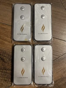 Lot of 4 Luminara Candle 2 Button Remote - NEW - Picture 1 of 3