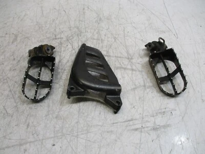 Yamaha yz250f yz 250 f 2002 02 cubierta de piñón estriberas. Foto 1 de 4