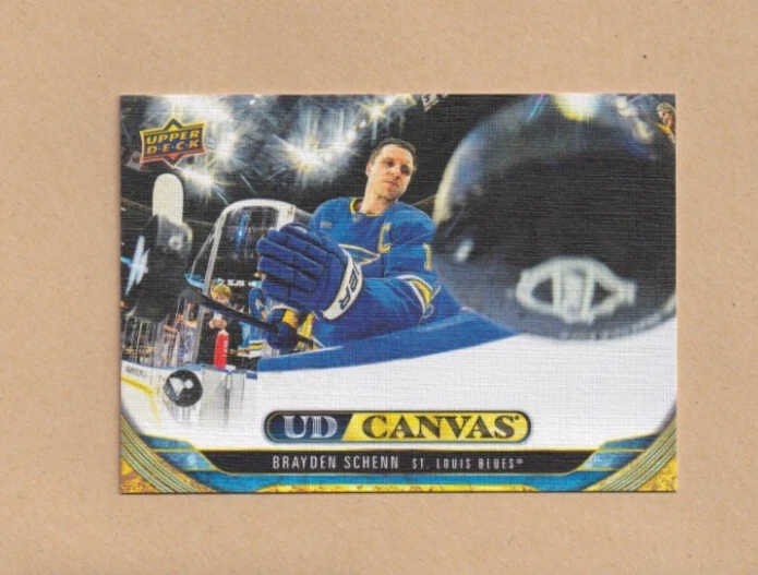 2024-25 Upper Deck - Ud Canvas Brayden Schenn #C-89 St. Louis Blues - Image 1 of 3