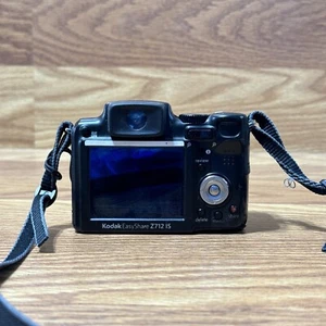 Kodak EasyShare Z712 IS 7.1MP Digital Camera - Black Untested - Picture 1 of 6