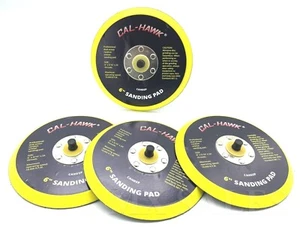 (4) 6" DA Sanding HOOK AND LOOP Backup Sanding Pad - Picture 1 of 2