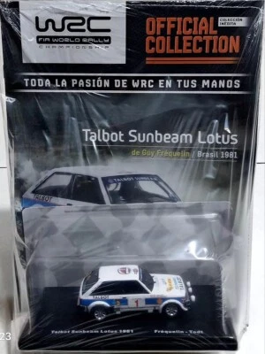 TALBOT SUNBEAM LOTUS - FREQUELIN - TODT - BRAZIL 1981 - WRC OFFICIAL COLLECTION - Image 1 of 2