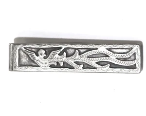 Pin de corbata de pájaro Guatemala de plata de ley 925 quetzal 6,5 g Estate vintage - Imagen 1 de 8