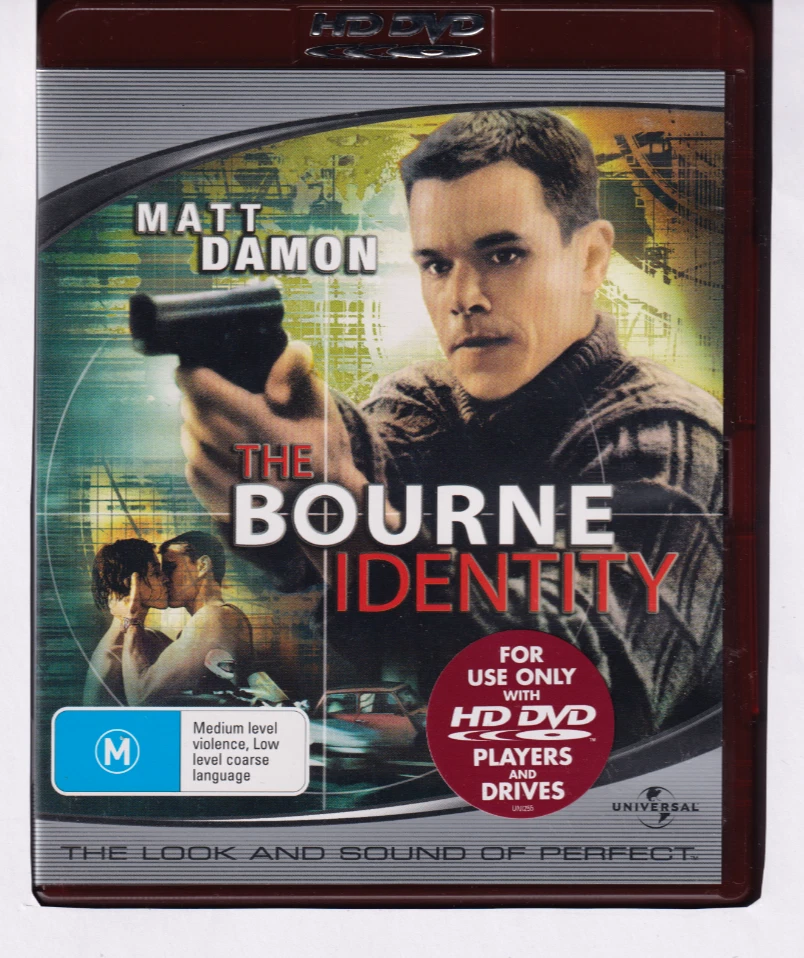 The Bourne Identity (HD DVD, 2002) - Image 1 of 1
