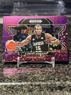 Panini Prizm 2022 draft base variaciones #30 Kawhi Leonard Purple Circles SSP/50 Foto 1 de 2