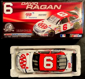 2008 David Ragan #6 1/24 AAA Insurance Boston Red Sox Ford Fusion /854 Rare - Picture 1 of 4