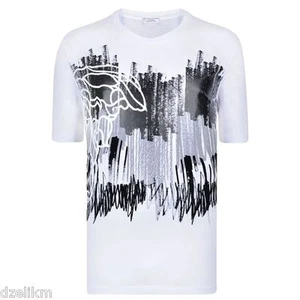 NWT Versace Collection LOGO Slim Fit Graffiti Print T-Shirt Tee Size XL - Picture 1 of 12