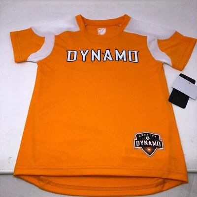 Camiseta deportiva de fútbol MLS Adidas Houston Dynamo niños tallas 7 grandes Foto 1 de 3