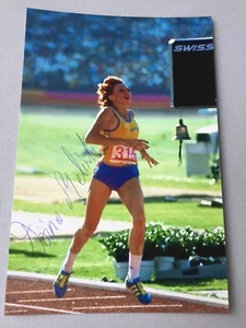 Foto firmada autógrafo DOINA MELINTE campeona olímpica 1984 (800 m) 10x15 - Imagen 1 de 1