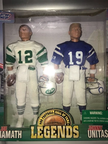 NFL Joe Namaith and John Unitas Dolls Cover