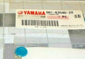 TAPA DE CABEZA DE ZÓCALO YAMAHA PWC GH1-6354D TURQUESA NUEVO DE LOTE ANTIGUO 1 CANTIDAD ENVÍO GRATUITO - Imagen 1 de 1