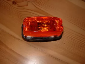 IFA Trabant 601 1.1 Blinker Blinkleuchte vorn komplett Chromrand Chrom neu - Bild 1 von 1
