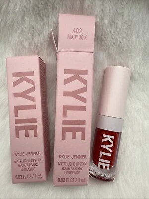2 Pc - KYLIE COSMETICS Matte Liquid Lipstick 402 Mary Jo K (Red) 0.03fl.oz Each - Image 1 of 2