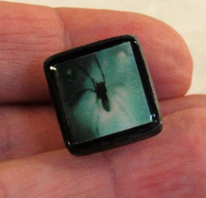 Handmade Tie Tack Lapel Pin Brooch Scary Wolf Spider Original Grunge Goth Image - Picture 1 of 5