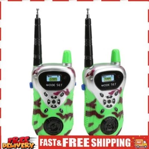 Kid Handheld Walkie Talkie Outdoor Radio Transceiver Interphone (Grün) SN9F - Zdjęcie 1 z 3
