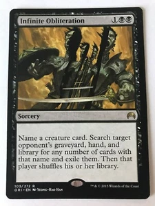 1x MTG - Infinite Obliteration - Magic Origins - NM - Picture 1 of 2