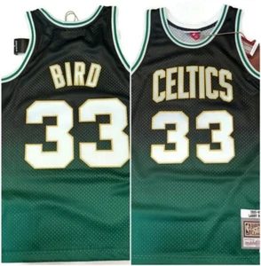 Mitchell & Ness Fade Away 1985-86 Swingman Jersey Mens Size M Larry Bird #33 - Picture 1 of 8