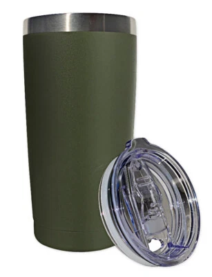 4 Pack 20oz Stainless Steel Tumbler Slider Lid Double Wall Vacuum Insulated   - Image 1 of 4