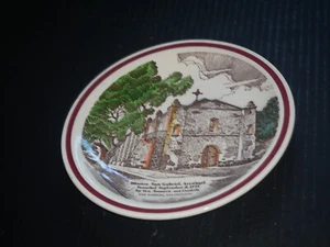 Vernon Kilns Mission San Gabriel Arcangel Fnd Sept 8 1771 Display Plate Made USA - Picture 1 of 4