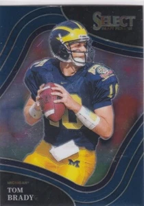 TOM BRADY Michigan Wolverines NCAA COLLEGE FOOTBALL CARD Select Draft Picks BUCS - Picture 1 of 2