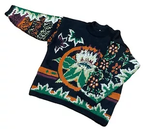 Suéter Saltador Vintage Años 90 OXBOW POHONO Surf Lana Tejido Tejido Talla L - Imagen 1 de 18