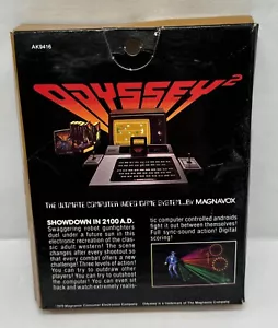 Showdown in 2100 Magnavox Odyssey 2 completo di scatola testato - Foto 1 di 23