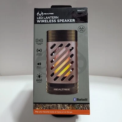 Linterna LED Realtree de 7" y Altavoz Inalámbrico Bluetooth de Vivitar. Foto 1 de 4