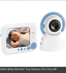 Chicco Top Deluxe 254. 4,3" Baby Video Monitor - Bianco - Foto 1 di 1