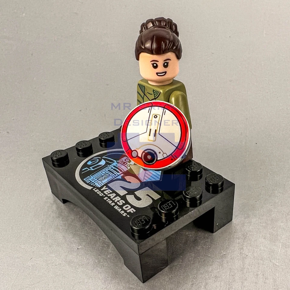 LEGO Star Wars - Minifigura Joven Leia - 75392 - 25 Aniversario con Soporte Foto 1 de 4