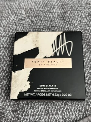 FENTY BEAUTY BY RIHANNA SUN STALK’R INSTANT WARMTH BRONZER #02 SHADY BIZ NIB - Image 1 of 4