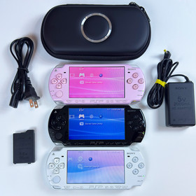 Sony PlayStation PSP 2000 | New Shell | Case + Charger + Battery | US SELLER
