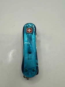 Wenger Swiss Clipper / NailClip 580, Translucent Blue - Picture 1 of 4