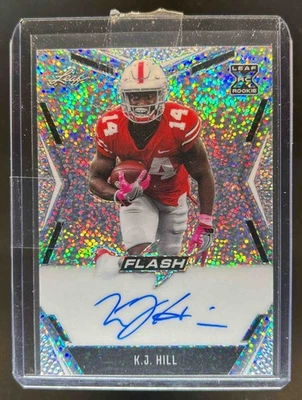 2020 Leaf Flash K.J. Hill RC Rookie Auto #BA-KJH Buckeyes - Image 1 of 2