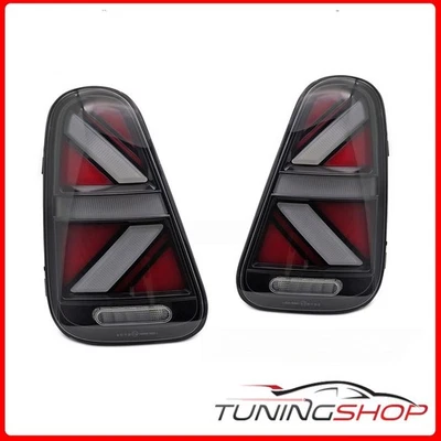 LDMC26 FARI FANALI POSTERIORI A LED FUME' per MINI COOPER R50 R52 R53 01-06 Tuni - Immagine 1 di 2