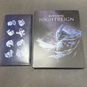 Elden Ring Nightreign Steelbook Custodia Edizione Limitata (No Gioco) con Carte Collezionabili - Foto 1 di 19