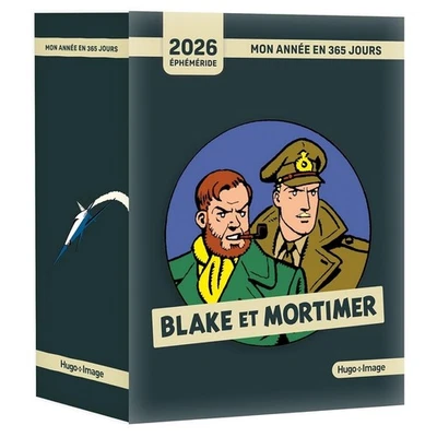 Calendrier éphéméride Blake et Mortimer, Mon année en 365 jours (2026) - Photo 1/2