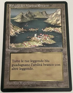 Magic The Gathering Italian Seafarer’s Quay Magic The Gathering Leyendas que combinamos en envío - Imagen 1 de 2