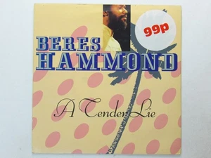 Beres Hammond:   A Tender Lie  1989   UK  EX  7" - Picture 1 of 4