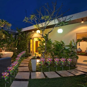 1pc Solar Light With Solar Panel IP65 Water Resistance For QALE - Picture 1 of 11