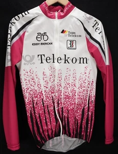 DEUTSCHE TELEKOM EDDY MERCX BIEMME LONG SLEEVE CYCLING JERSEY CYCLING TEAM S - Picture 1 of 8