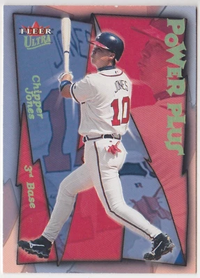 Fleer Ultra Power Plus 2001 #5pp Chipper Jones Atlanta Braves Foto 1 de 2
