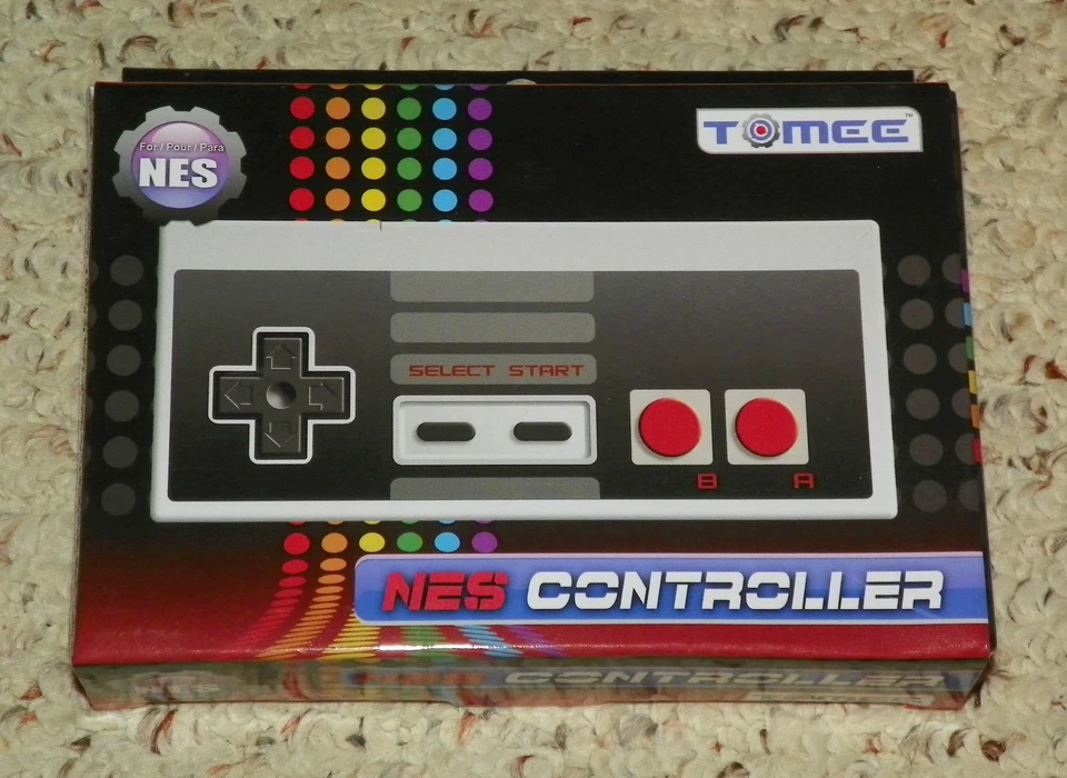 TOMEE - NES NINTENDO 8 BIT CONTROLLER PAD - BRAND NEW IN BOX - Image 1 of 1